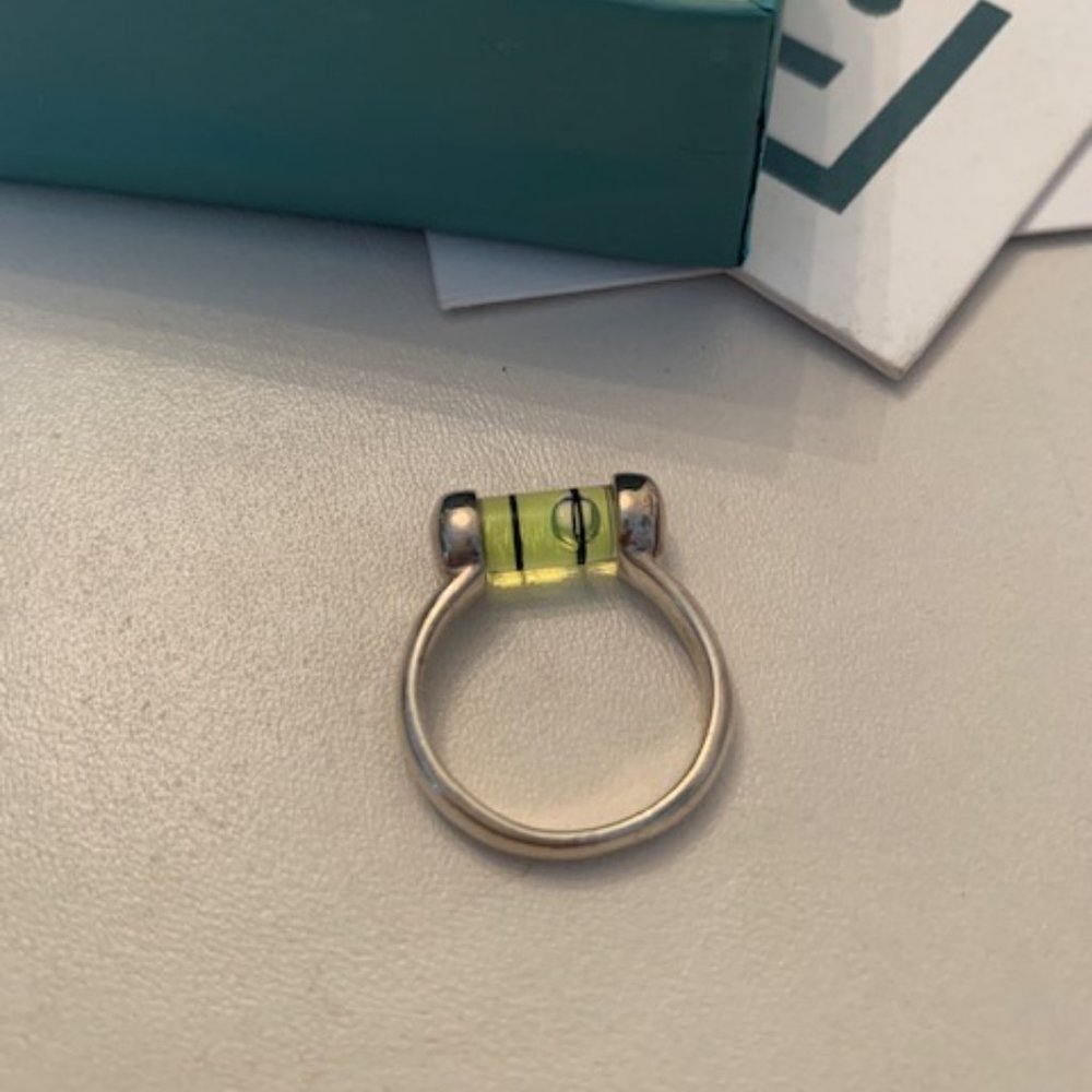 Individual Icons Functional Level Ring Silver NEW - Picture 2 of 3